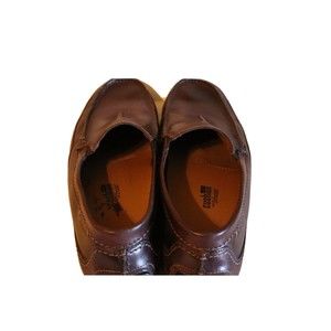 Clark's Ashmont Soft Cushion Ortholite Brown Loafer Size 10 Shows Signs of Wear